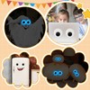 PETKNOWS 6 Pcs Giant Glow in The Dark Googly Wiggle