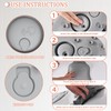 lomonmen Bath Pillow, Ergonomic Neck Pillow, Bathtub Pillow, Bath Mat