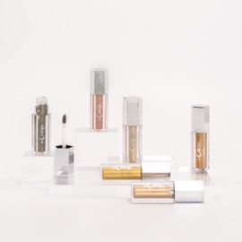 Klara Cosmetics Euphoria Liquid Shimmer Eyeshadow, Highly-Pigmented Eye Makeup Cream Liquid Eye Shadow Eye Highlighter Metallic Eyeshadow (Nate)