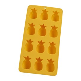 HIC Harold Import Co. 43822 Pineapples Ice Cube Tray & Baking Mold, Yellow