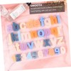 NOLITOY Alphanumeric Stencil Set Numbers Letters Mold for DIY Jewelry