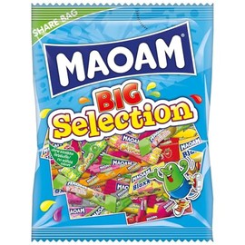 MITRAM - Ma.oam Big Selection Share Bag 550g | Fruit and Cola Flavour Chewy Sweet Mixture | Share Pack | Ideal Present | Sold by MITRAM