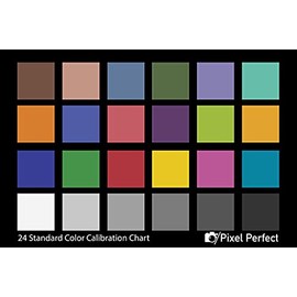 Pixel Perfect Camera Color Correction Card - 5" x 7" for Photo and Video - Reference Tool Grey Card Target White Balance Exposure Temperature Color Calibration Chart (2-Pack)