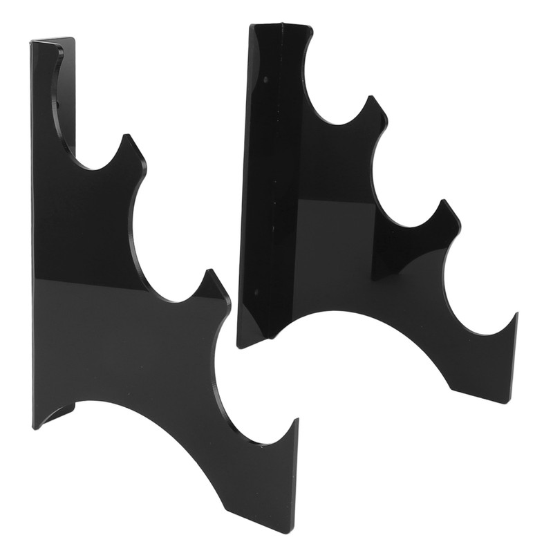 Sword Hanger Display Holder Acrylic Wall Mounted 3 Layers Sword
