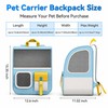 LE YOU PET Large Cat Backpack Carrier with Front Window