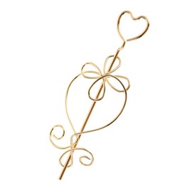 BIUDECO Metal Hair Fork Unique Minimalist Hairpin Long Hair Pin Hair Parting Tool Versatile Hair Accessories