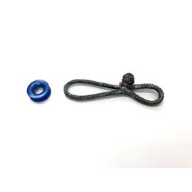 Robship Soft Shackles Anchored Secure and Reliable Looping Solution for Easy Access, Black - 4.0x70x20mm