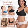 Ganado Bras for Women No Underwire Wireless Push Up Bra