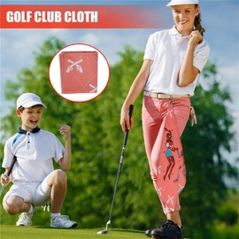 Golf Towel,Sports Towels for Sweat - Golf Towels with Carabiner Clip, 16X24 Inch Yoga Towel for Home Gym, Workout Towels for Gym Bag