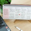 PAPERIAN Brilliant Weekly Scheduler - Wirebound Undated Weekly Planner Pad