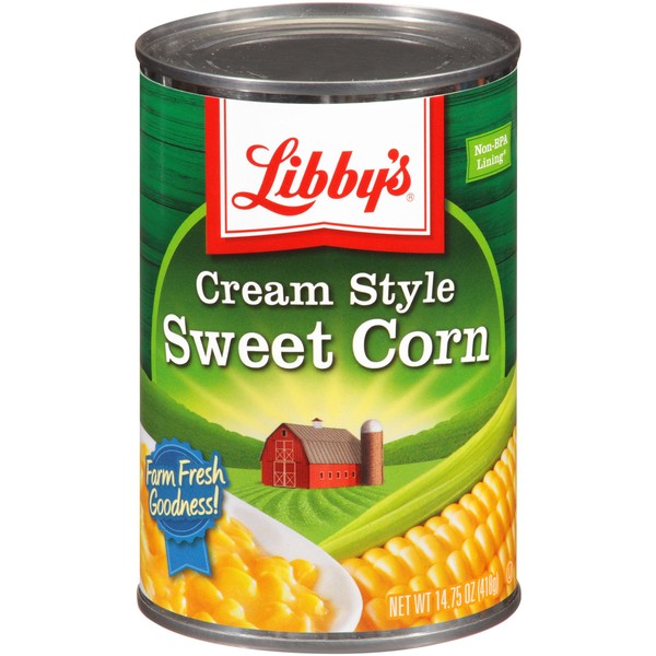Libby's Cream Style Corn,14.75 Ounce (Pack of 12)