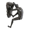 Carousel Home and Gifts Stunning Resin Sculpture Rock Climbing Man Wall Art ~ Hanging Decoration Crouched