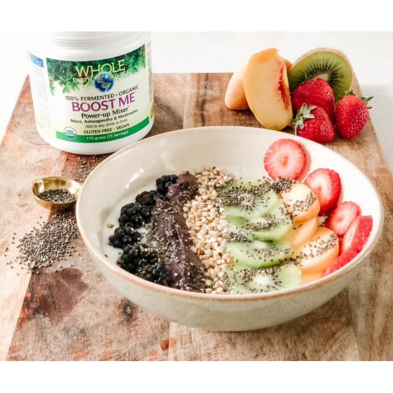 Natural Factors WHOLE EARTH & SEA Organic Boost Me Superfood