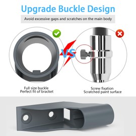 MSAFF Starlink Short Wall Mount - Starlink Roof Mount - Mounting Kit for Starlink Internet Kit Satellite Accommodate Starlink V2 Dish and Starlink High Performance