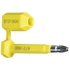Duebass Bolt Seal for Cargo Containers and Truck Trailers, Yellow