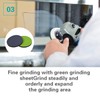Glass Grinding Polishing Abrasive Disc Sandpaper Pads Kit for Glass