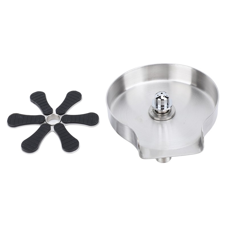 Automatic Cup Washer High Pressure Glass Rinser Press Type Stainless