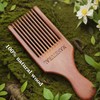 MANETURAL Beard Pick for Men 7" Handmade Afro Hair Comb