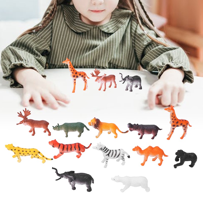 Highly Simulation Animal Model Toy Assorted Children Kid Animal Model