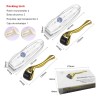 2 Dermaroller 0.25-0.5mm Facial Cabello O Rodillo Para Barba