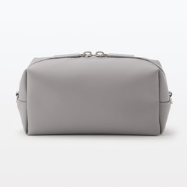 MUJI OHH70A4A Freely Combinable Storage Case, Rectangle, Box Type, Medium Gray, Approx. 6.7 x 3.3 x 3.3 inches (17 x 8.5 x 8.5 cm)