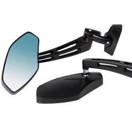 MOTORTOGO BLACK SPORTS REARVIEW SIDE MIRRORS 4 YAMAHA FZ1 FZ6 FZ6R YZF R1 R6 R6S 600 1000