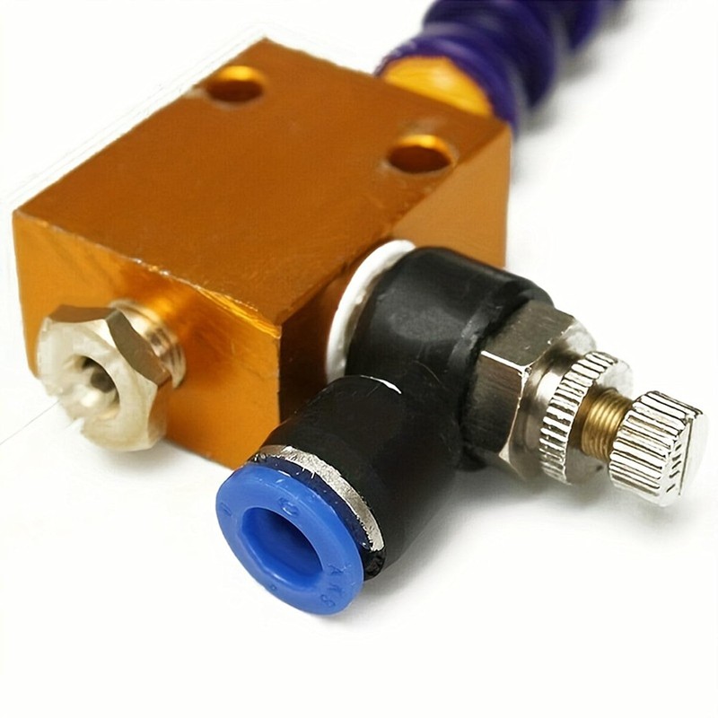 Mist Coolant Lubrication Spray System Unit for 8mm CNC Lathe