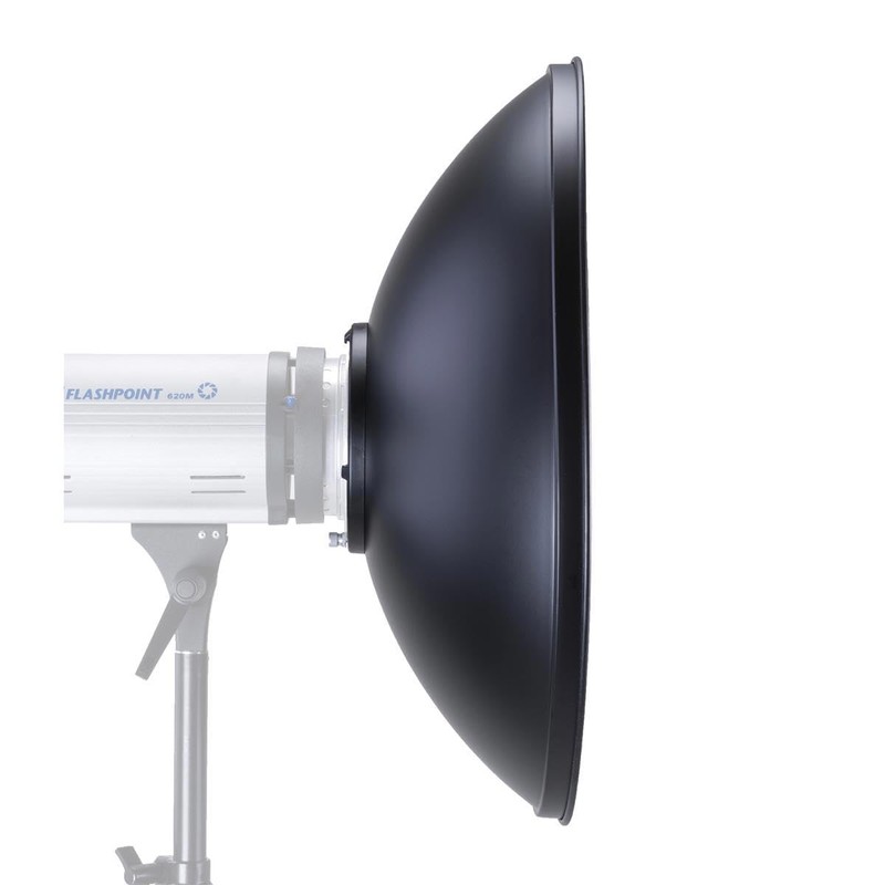 Glow 28" Silver Beauty Dish for Hensel Mount