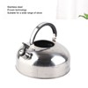 3L Stainless Steel Whistling Tea Kettle Fast Heating One Touch