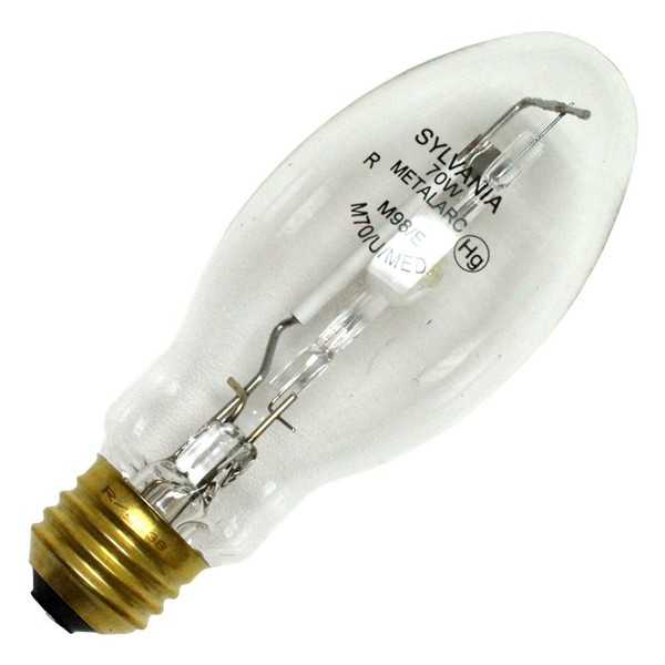 Sylvania 70W Metal Halide E17 Light Bulb, E26 Medium Base, 1 Pack