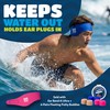 Ear Band-It Swimming Headband with Putty Buddies earplugs (6 Pair)
