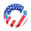 Float Adult 浮輪 Float 90 cm Diameter Large Thick American Flag