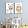 Hwtcjx Children's Room Pictures, Set of 6 Children's Room Posters,