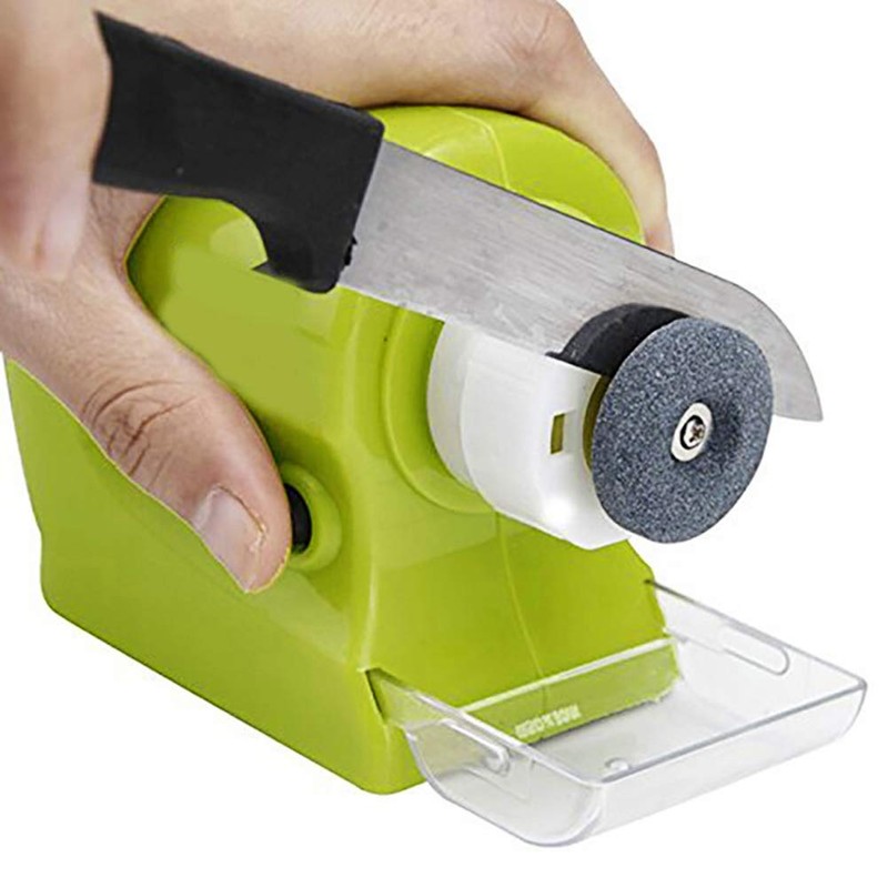 Electric Knife Sharpener, 2-Stage Kitchen Knives Sharpening System Quickly Sharpening,