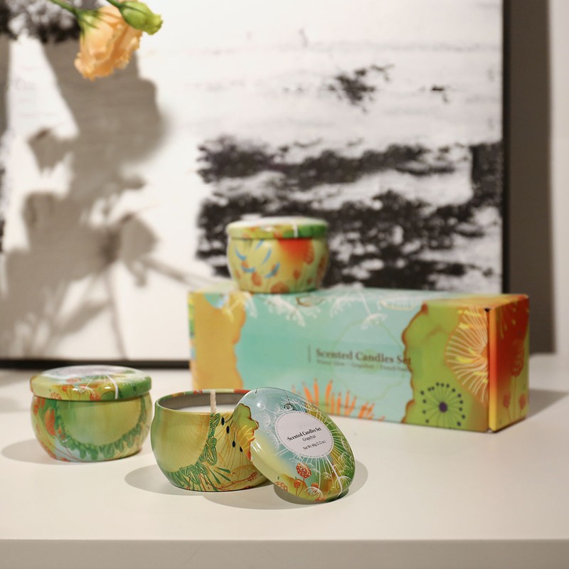 Tooarts| Scented Candle 100% Natural Soy Wax Long Last Clean