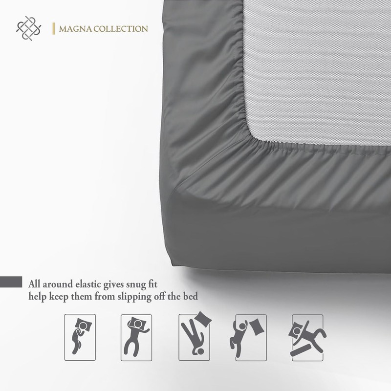 Double Fitted Sheet - 135 x 190cm with 30cm Deep
