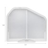 W10120998 W10049360 Dryer Lint Screen Stainless Filter for Whirlpool, Kenmore