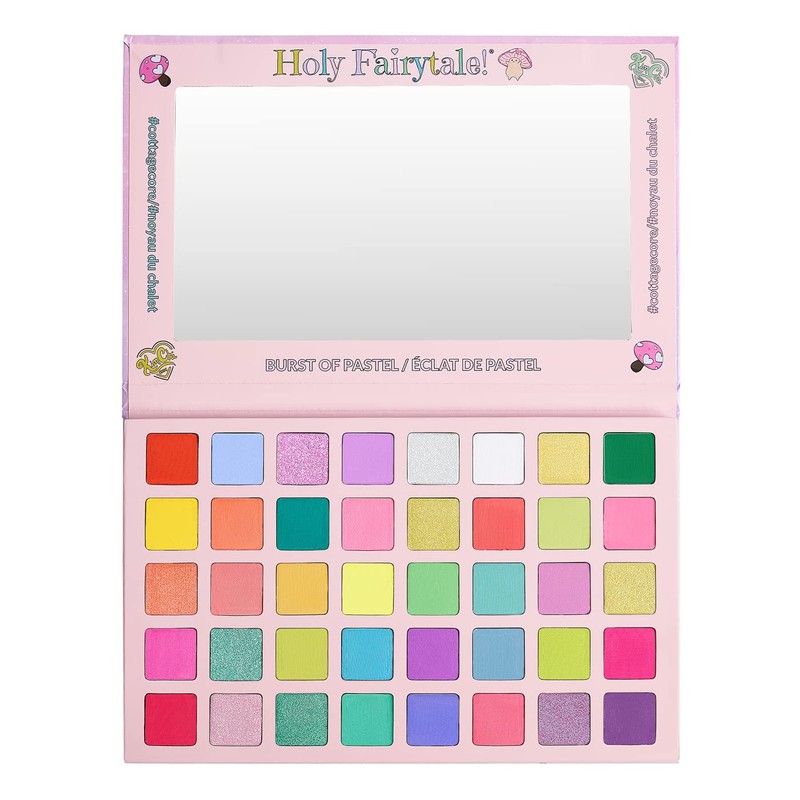 Kimchi Chic, Paleta de sombras Holy Fairytale, 40 tonos pasteles