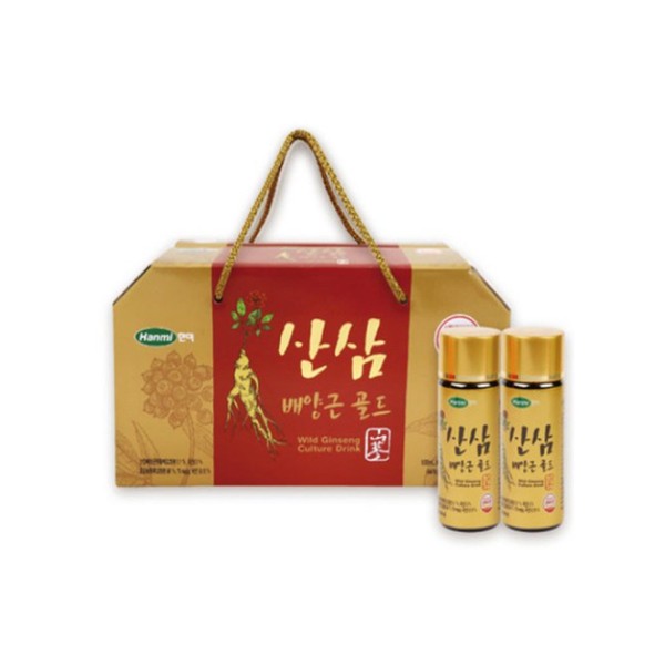[On sale] Wild ginseng culture root gold 100ml x 60 bottles holiday gift set / [온세일]산삼 배양근 골드 100ml x60병 명절 선물세트