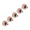 5pcs Professional Watch Crown Steel Wrist Watch Parts Watchmaker Repairing