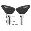 Motorcycle Replacement Key Blanks 2B006659 Compatible with Aprilia RS 660