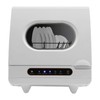 Portable Countertop Dishwashers Tabletop Small Dishwasher with 5l Built-In Water