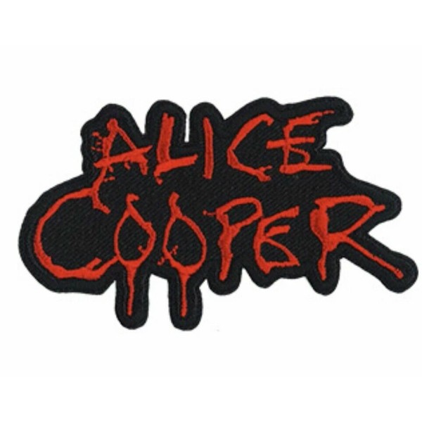 Unbranded Alice Cooper Logo Embroidered Patch A092P