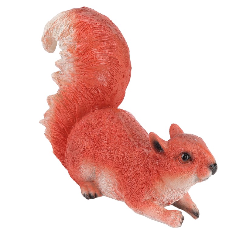 Resin Squirrel Figurine Statue Garden Landscape Decoration Animals Ornaments for