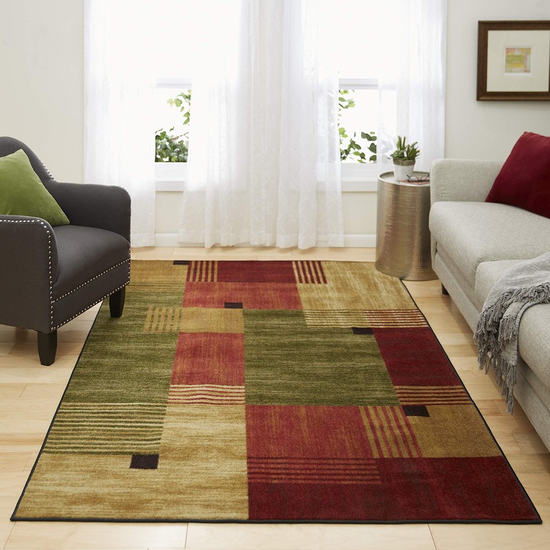 Mohawk Home Multicolor Geometric Area Rug (1'8"x2'10")
