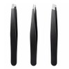 4 Tweezers Set Stainless Steel Professional Tweezers for Eyebrows, Facial
