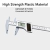 Calipers Measuring Tool, 2PCS 150mm 6inch Plastic Digital Caliper LCD