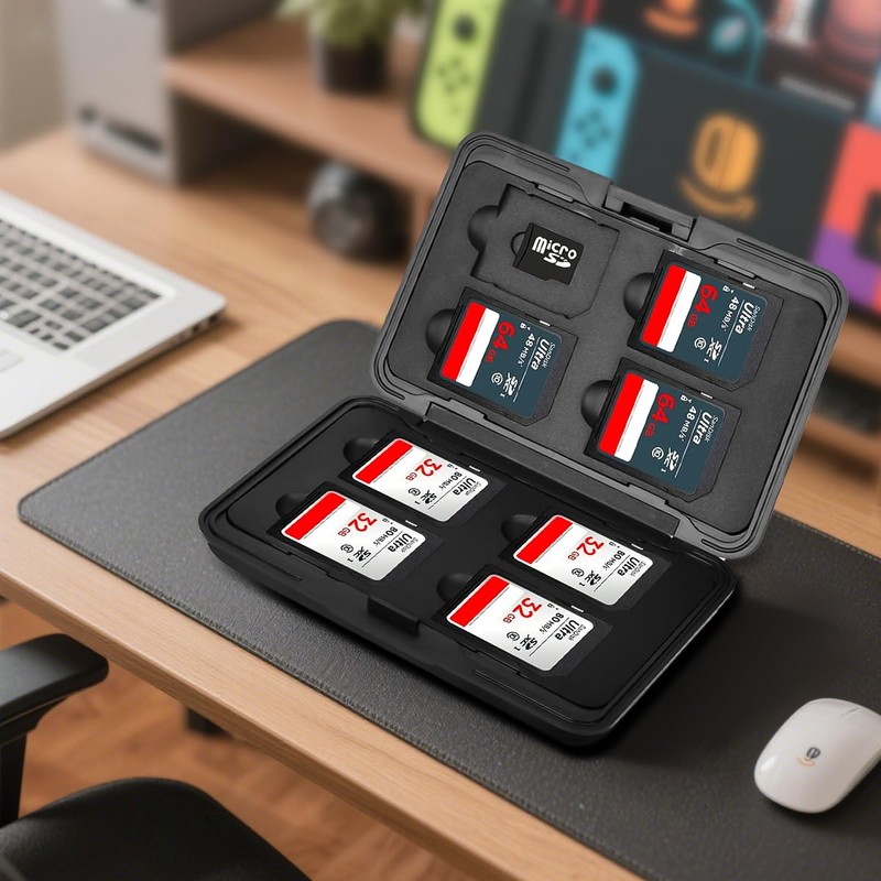 T Tersely Digital Storage Aluminum Case – 8 Slot Waterproof
