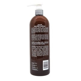 Pure NV Hydrating Conditioner for dry and damaged hair. Infused with Argan Oil, Keratin, & Collagen, along with other vitamins and nutrients (33.8 oz.)