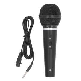 Handheld Wired Microphone Dynamic Cardioid Wired Vocal Microphone for Home Sound System Conference Singing